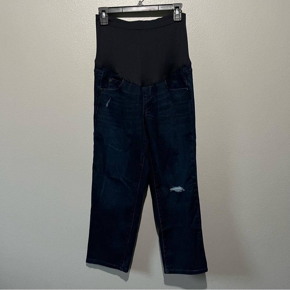 SONOMA-Maternity Jeans Size 6-MAT. Straight leg. Stretchy denim. Bellyba…